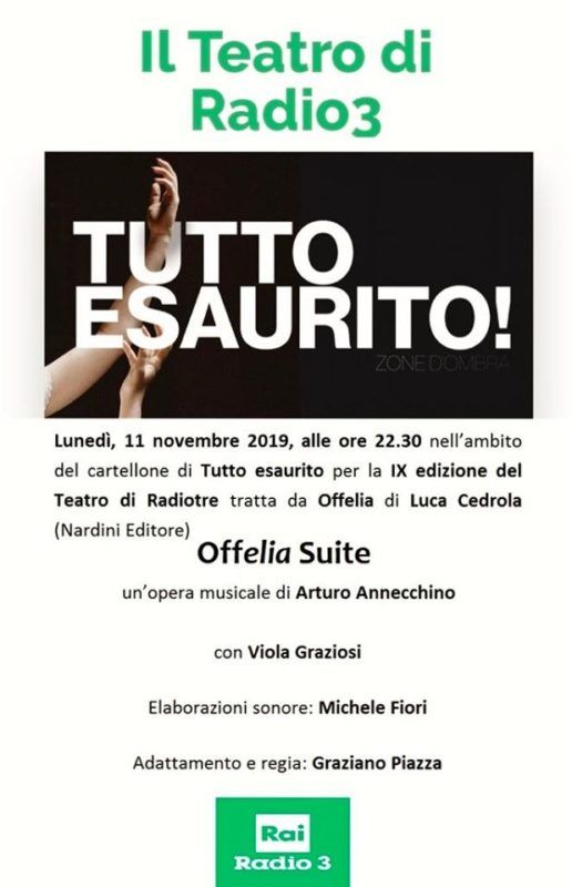 offelia suite rai tre teatro