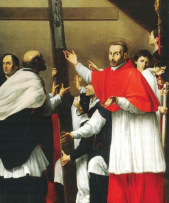 Carlo Saraceni e la tela di san Carlo Borromeo in San Lorenzo in Lucina. Analisi e recupero di un testo pittorico
