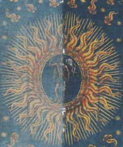 Un baldacchino processionale in seta dipinta del secolo XVI