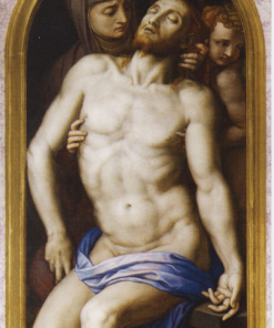Il tabernacolo con la "Pietà" del Bronzino in Santa Croce a Firenze