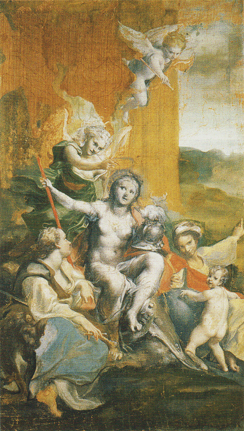 L'Allegoria del Correggio nella Galleria Doria Pamphilj: tecniche e critica