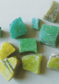 glass mosaic tesserae