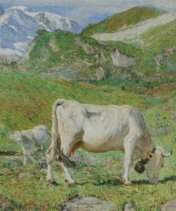 I "Pascoli di primavera" di Giovanni Segantini. Tecnica e restauro