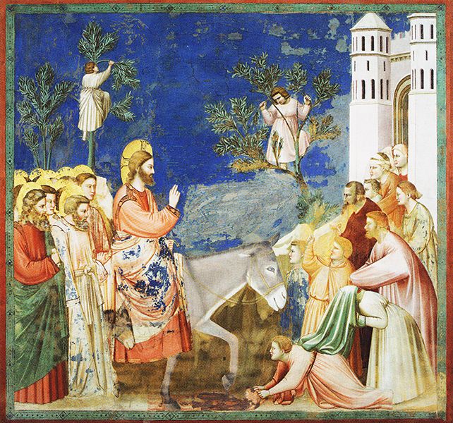 scrovegni giotto entrata gerusalemme