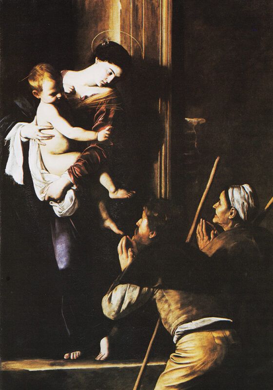La Madonna dei Pellegrini di Caravaggio. Il restauro, la tecnica
