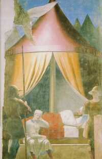 Il restauro della "Leggenda della Vera Croce"