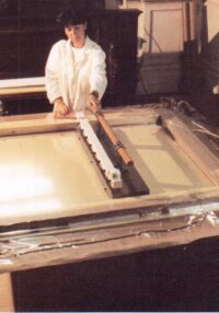 moderne tecniche nelle foderature trasparenti dei dipinti