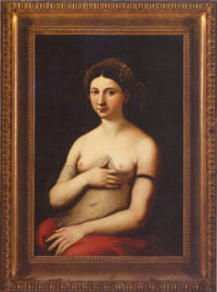 La Fornarina di Raffaello. Analisi non distruttive a confronto